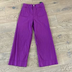 EUC Anthropologie Colette pants! Beautiful purple color, size 27.